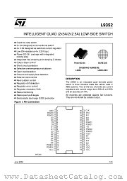 L9352DIE1 datasheet pdf ST Microelectronics