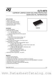 CLT3-4BT6-TR datasheet pdf ST Microelectronics