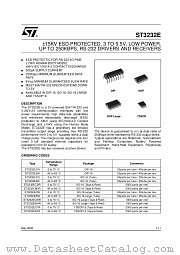 ST3232EBDR datasheet pdf ST Microelectronics