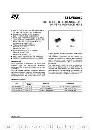 STLVDS050BD datasheet pdf ST Microelectronics