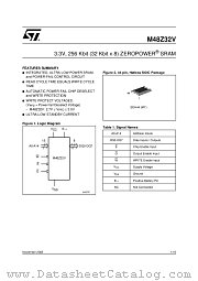 M48Z32V datasheet pdf ST Microelectronics
