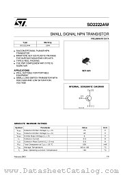 SO2222AW datasheet pdf ST Microelectronics