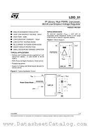 LDO_51 datasheet pdf ST Microelectronics