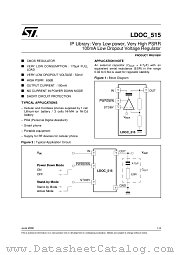 LDOC_515 datasheet pdf ST Microelectronics