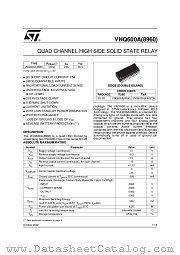VNQ600A-8960 datasheet pdf ST Microelectronics
