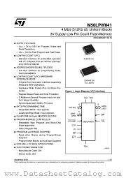 M50LPW041 datasheet pdf ST Microelectronics