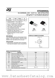 STD38NH02L datasheet pdf ST Microelectronics