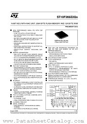 ST10F269Z2QX datasheet pdf ST Microelectronics