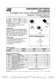 STB150NF55 datasheet pdf ST Microelectronics