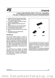 ST3241ECDR datasheet pdf ST Microelectronics