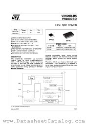VN920DSO datasheet pdf ST Microelectronics