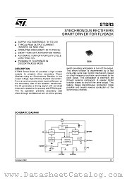 STSR3CD-TR datasheet pdf ST Microelectronics