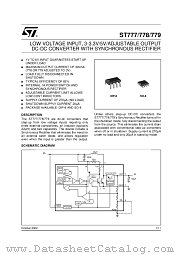 ST779ACD-TR datasheet pdf ST Microelectronics