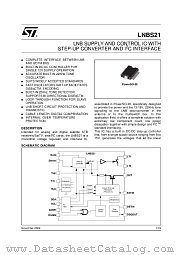 LNBS21PD datasheet pdf ST Microelectronics