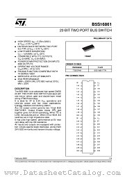B5S16861TTR datasheet pdf ST Microelectronics