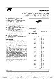 B5S162861TTR datasheet pdf ST Microelectronics