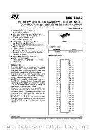 B5S162862TTR datasheet pdf ST Microelectronics