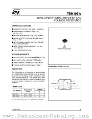 TSM103WIDT datasheet pdf ST Microelectronics