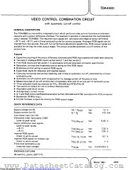 TDA4580 datasheet pdf ST Microelectronics