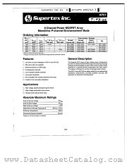 AP0116ND datasheet pdf Supertex Inc