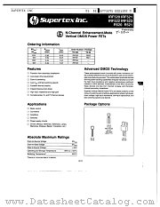 IRF521 datasheet pdf Supertex Inc