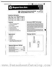 IRF9522 datasheet pdf Supertex Inc