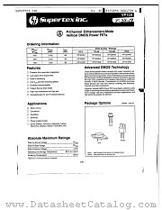 VP1210N2 datasheet pdf Supertex Inc