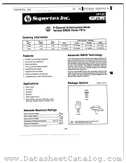 VP1216ND datasheet pdf Supertex Inc
