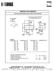 SMBZ5232B datasheet pdf Surge Components