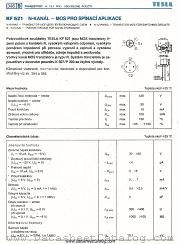 KF521 datasheet pdf Tesla Elektronicke