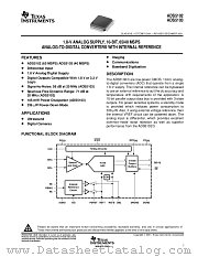 ADS5103 datasheet pdf Texas Instruments