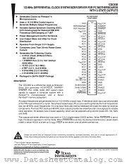 CDC930 datasheet pdf Texas Instruments