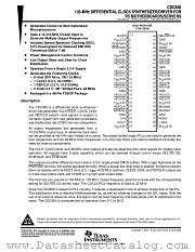 CDC950 datasheet pdf Texas Instruments