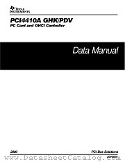 PCI4410A datasheet pdf Texas Instruments