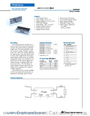 PT4221 datasheet pdf Texas Instruments