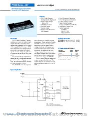 PT4841 datasheet pdf Texas Instruments