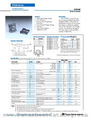 PT5042 datasheet pdf Texas Instruments