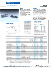 PT5062 datasheet pdf Texas Instruments