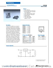 PT5101 datasheet pdf Texas Instruments