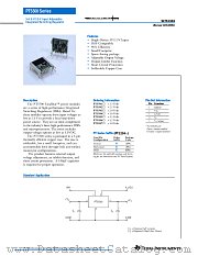 PT5501 datasheet pdf Texas Instruments