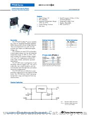 PT5542 datasheet pdf Texas Instruments