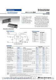 PT6706 datasheet pdf Texas Instruments
