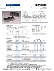 PT6721 datasheet pdf Texas Instruments