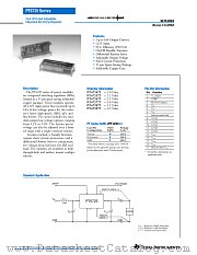 PT6724 datasheet pdf Texas Instruments