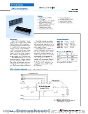 PT8125 datasheet pdf Texas Instruments