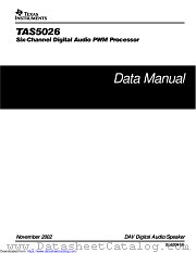 TAS5026 datasheet pdf Texas Instruments