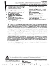 TLV320AD13A datasheet pdf Texas Instruments