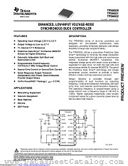 TPS40022 datasheet pdf Texas Instruments