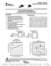 TPS75801 datasheet pdf Texas Instruments