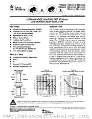 TPS79318 datasheet pdf Texas Instruments